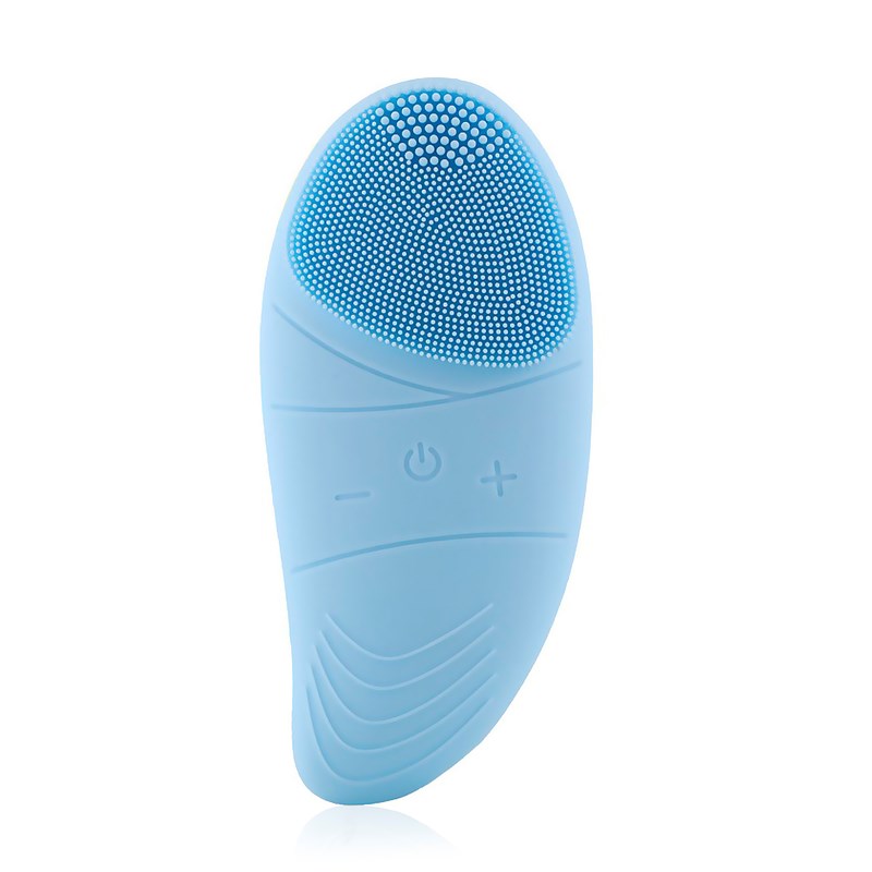 Brosse de nettoyage facial avec tête en silicone. Massager