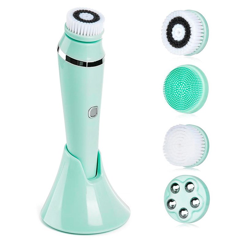 Instrument de beauté 4 en 1. Brosse de nettoyage facial avancée.
