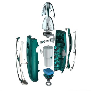 Humidificateur nettoyage et beauté faciale intégrale rechargeable.