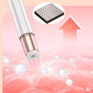 Inducteur stylo microcristallin beauté du visage.