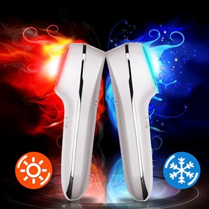 Instrument de beauté multifonction, contraste chaud et froid.