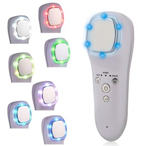 Instrument de beauté multifonction, contraste chaud et froid.