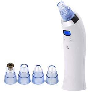 Instrument pour aspiration des points noirs, dermabrasion.