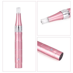 Crayon à micro-aiguilles pour la beauté du visage, à trois vitesses.