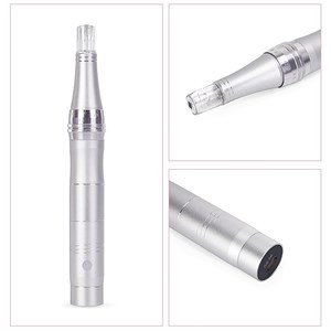 Crayon à micro-aiguilles pour beauté du visage, à trois vitesses.