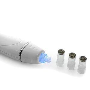 Instrument de peeling, aspiration des points noirs, microdermabrasion.