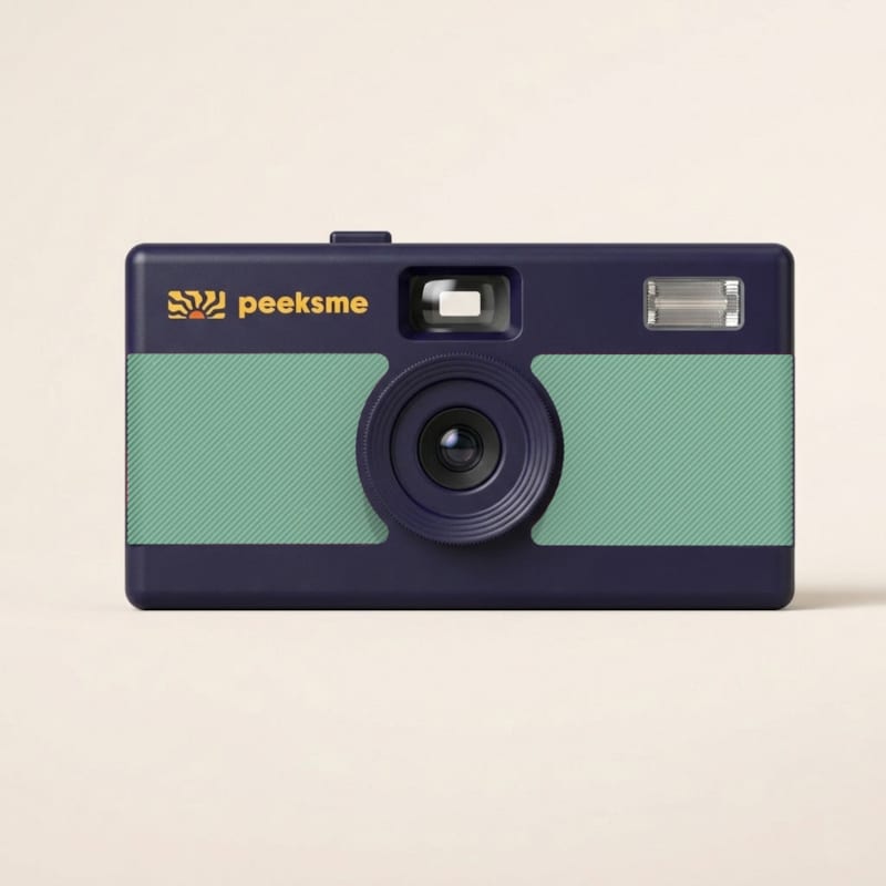 Appareil photo peeksme vert