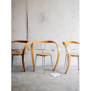 Lot de 6 chaises andrea branzi n°919