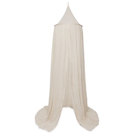 Ciel de lit cosy check sand (245 cm)