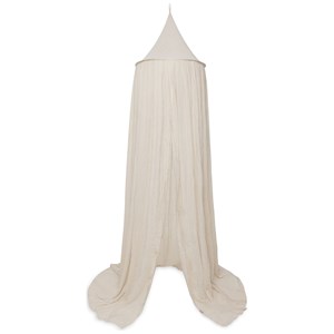Ciel de lit cosy check sand (245 cm)