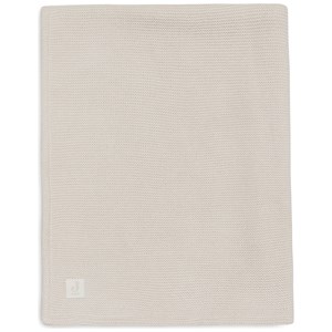 Couverture en polaire basic knit oatmeal (75 x 100 cm)