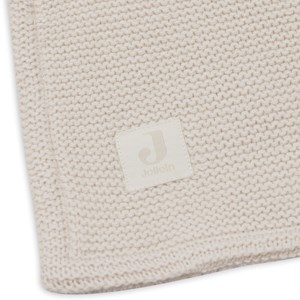 Couverture en polaire basic knit oatmeal (75 x 100 cm)