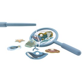 Jeu de bain pêche à la ligne bleu