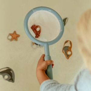 Jeu de bain pêche à la ligne bleu