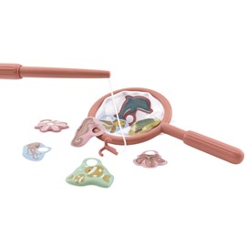 Jeu de bain pêche à la ligne rose