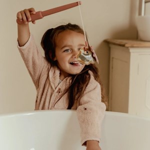 Jeu de bain pêche à la ligne rose