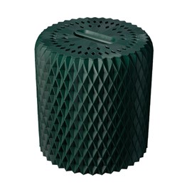 Petit composteur de jardin design 50l vert foncé