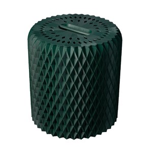 Petit composteur de jardin design 50l vert foncé