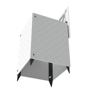 Mini-composteur de jardin 35l allure vert foncé