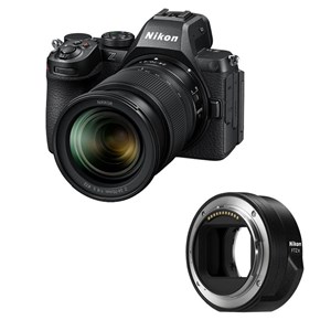 Nikon z5 ii + z 24-70mm f4 s + adaptateur ftz ii