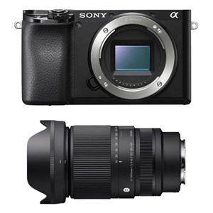 Sony alpha 6100 noir + sigma 16-300mm f3.5-6.7 dc os contemporary