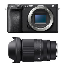Sony alpha 6400 noir + sigma 16-300mm f