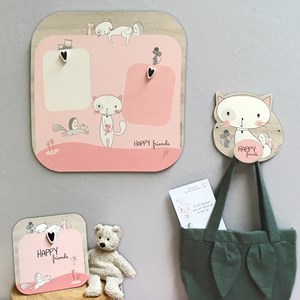 Patère murale - portemanteau en bois