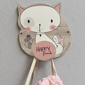 Patère murale - portemanteau en bois