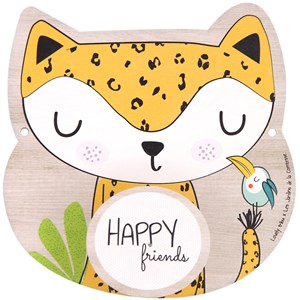 Patère murale enfant porte-manteau bois