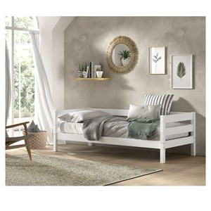 Lit vipack blanc