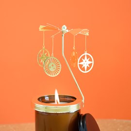 Carrousel pour bougie aura positive