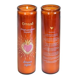 Bougie de prière amour infini