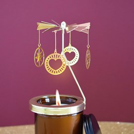 Carrousel pour bougie amour infini