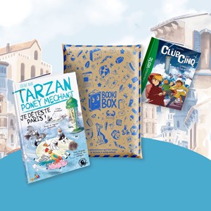 Bookibox coffret lecture surprise 3 livres occasion aventure exploration 6-8 ans