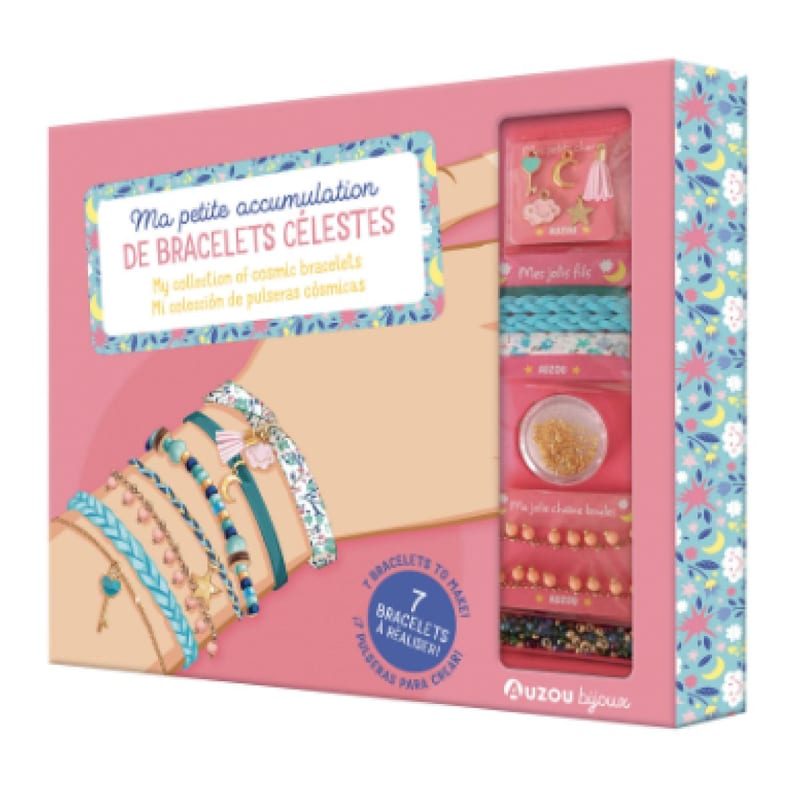 Ma boite a bijoux - ma petite accumulation de bracelets célestes