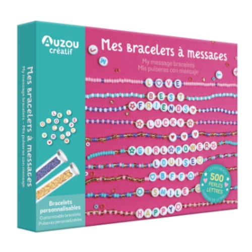 Éditions Auzou - Mon coffret d artiste - mes bracelets a messages