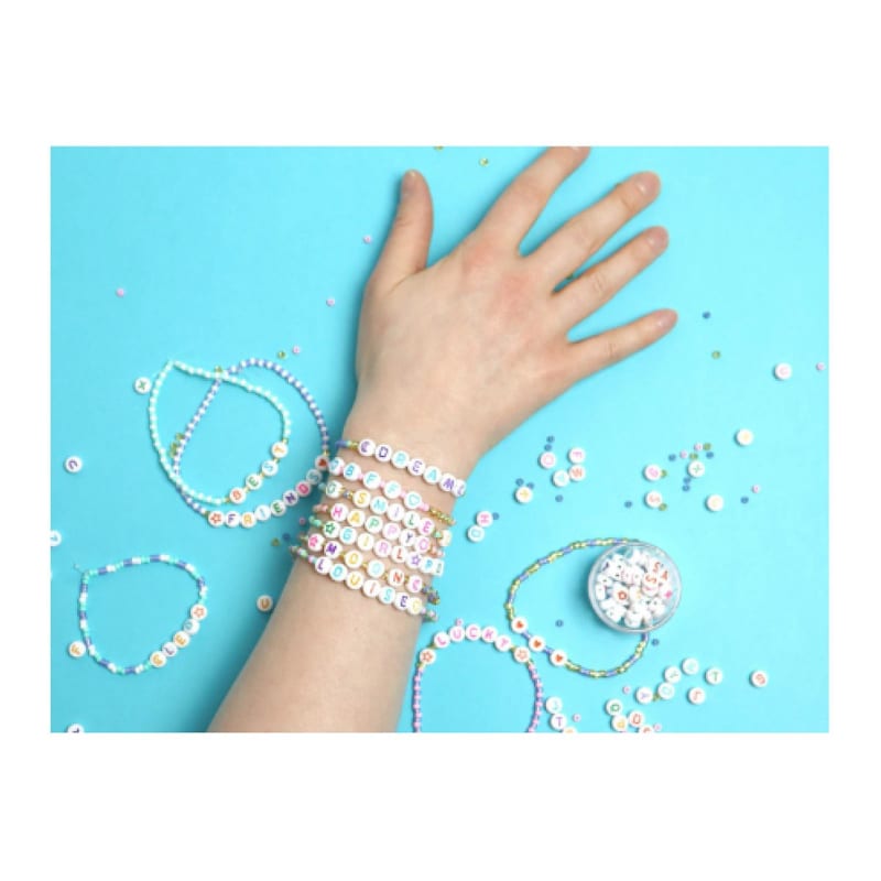 Mon coffret d artiste - mes bracelets a messages (Éditions Auzou) - Image 1