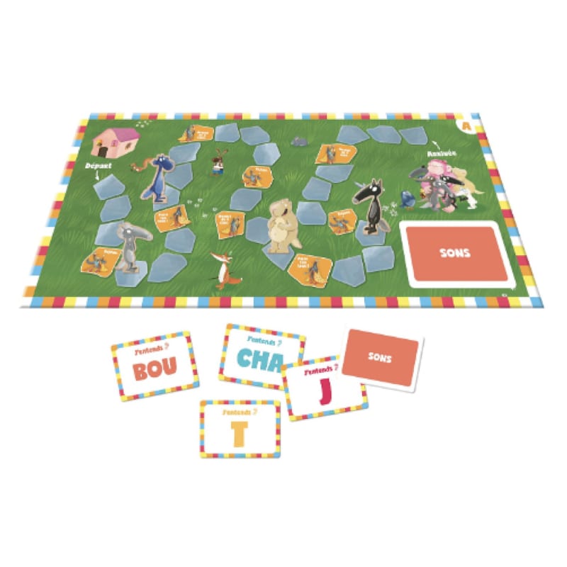 Jeu du petit bac - le loup (Éditions Auzou) - Image 1
