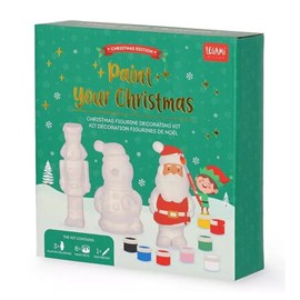 Kit de figurines de noel a peindre