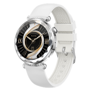 Montre connectée amoled- edition zénith  blanc