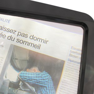 Loupe sur pied 5x - flexible 100 cm - 12 led - lecture et bricolage