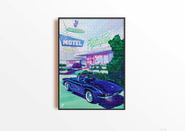 Puzzle 1000 pièces - drive