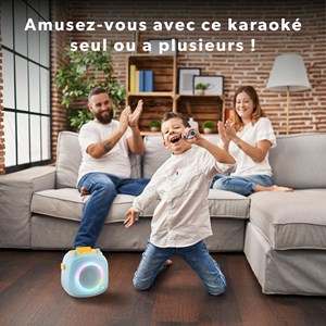 Enceinte karaoké kids – l’enceinte enfant pour chanter et s’amuser en famille !