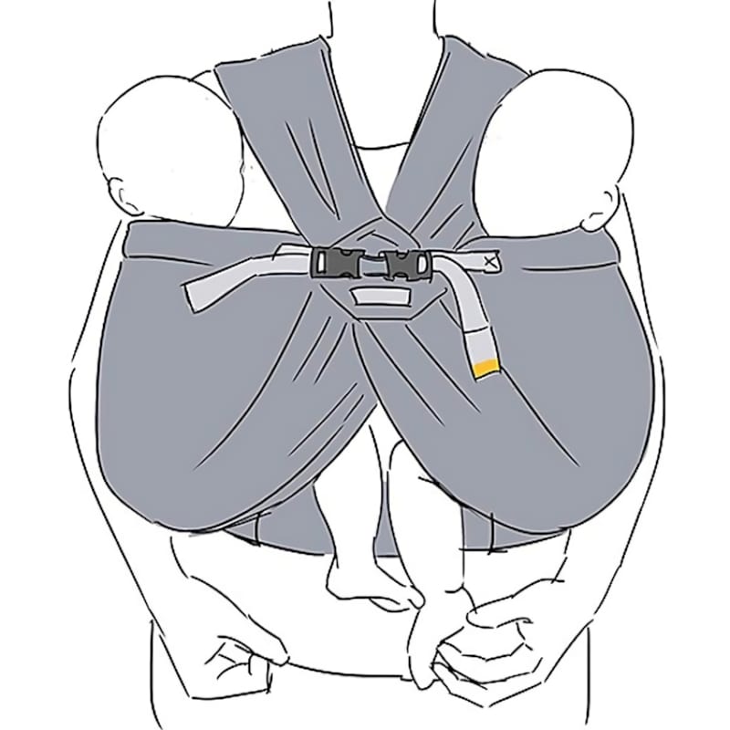 Porte bébé pour jumeaux twin mesh (Minimonkey) - Image 1