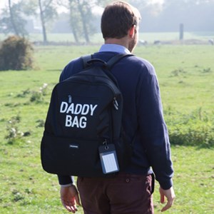 Sac à dos à langer papa daddy bag noir