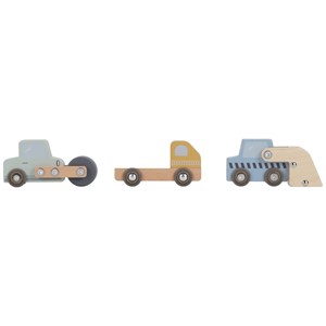 Set grue et chantier de construction en bois