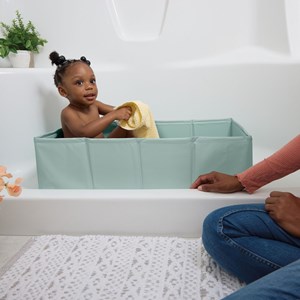 Baignoire de voyage pliable
