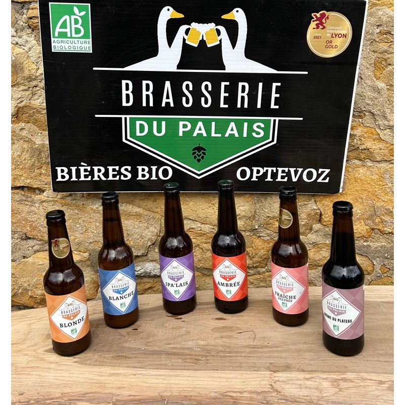 Coffret decouverte bières bio 6x33cl