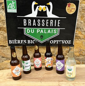 Coffret decouverte bières bio et limonade 6x33cl