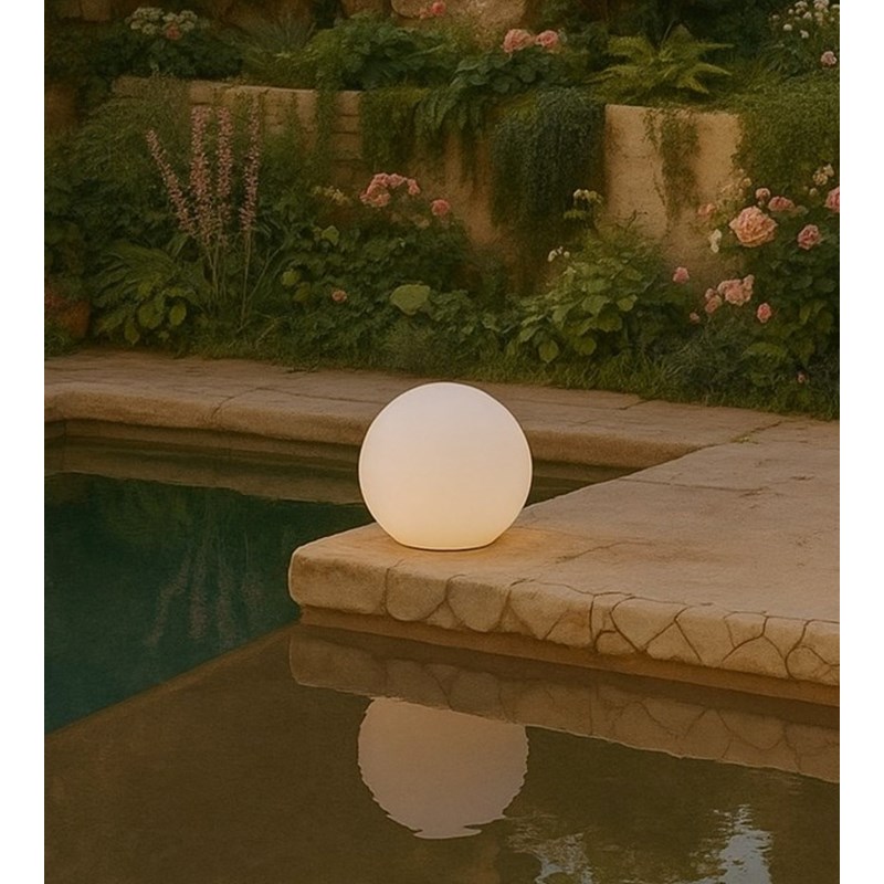 Boule lumineuse rechargeable usb et solaire buly